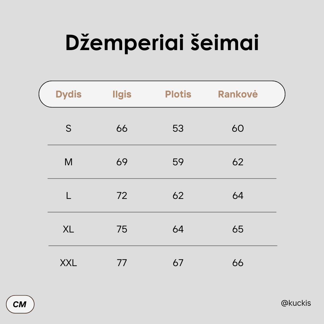 Unisex džemperiai šeimai