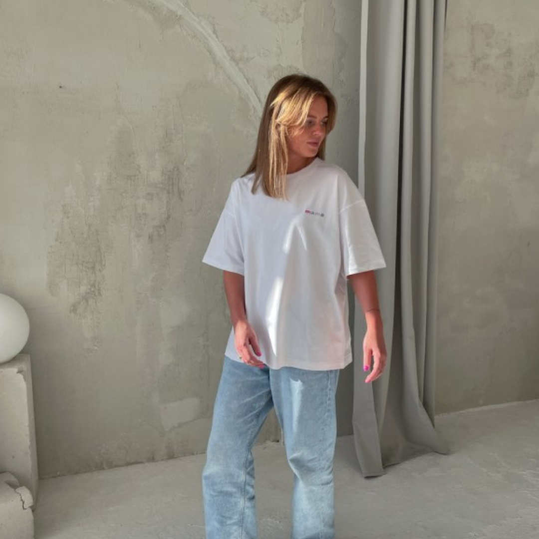 Oversized marškinėliai 'mama'
