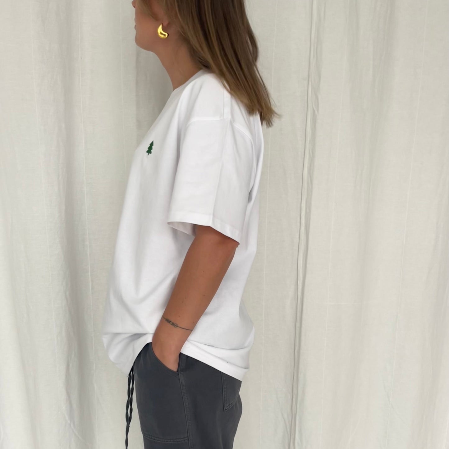 Oversized Marškinėliai 'Tree' (Unisex)