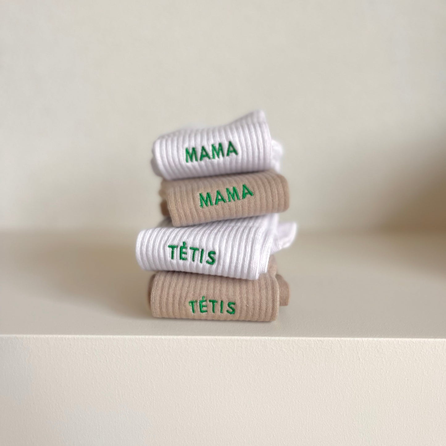 Kojinės 'MAMA / TĖTIS'