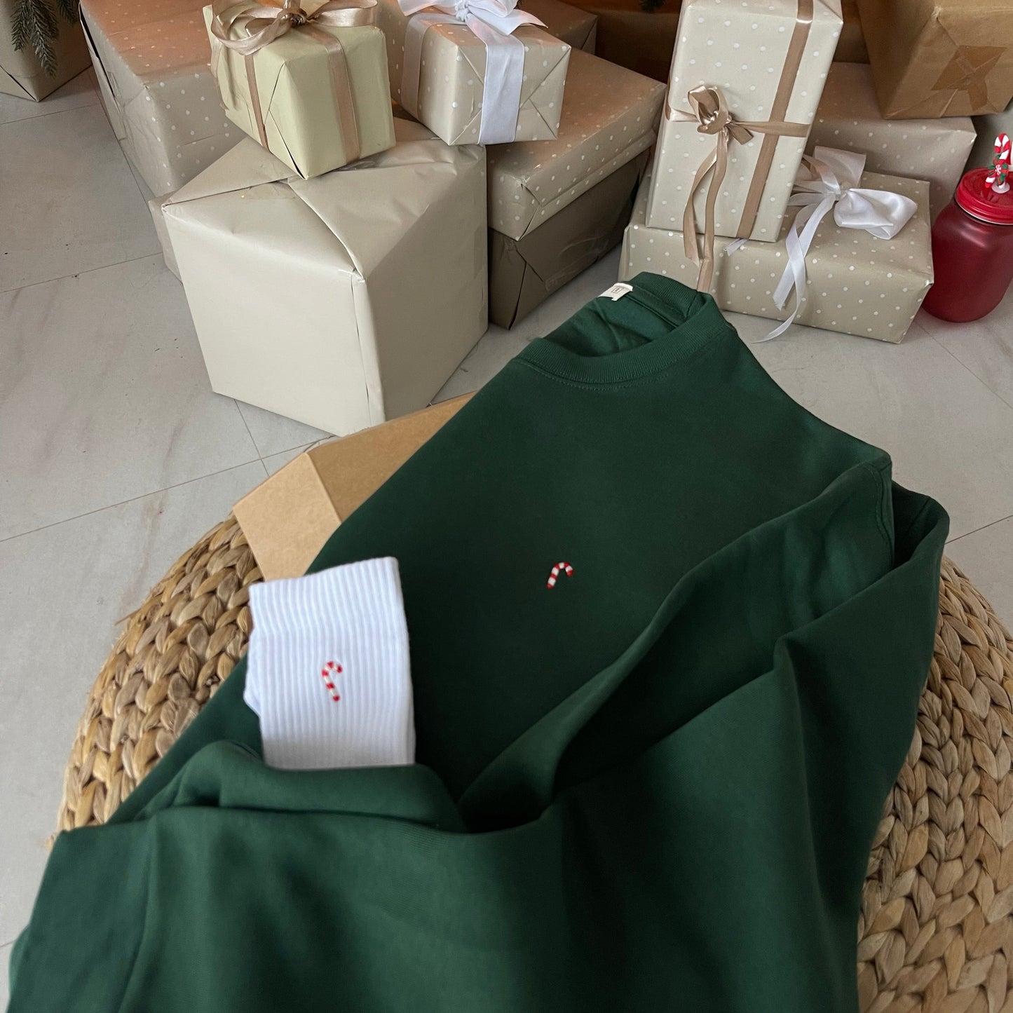 Džemperiai 'Forest Green' (visai šeimai)