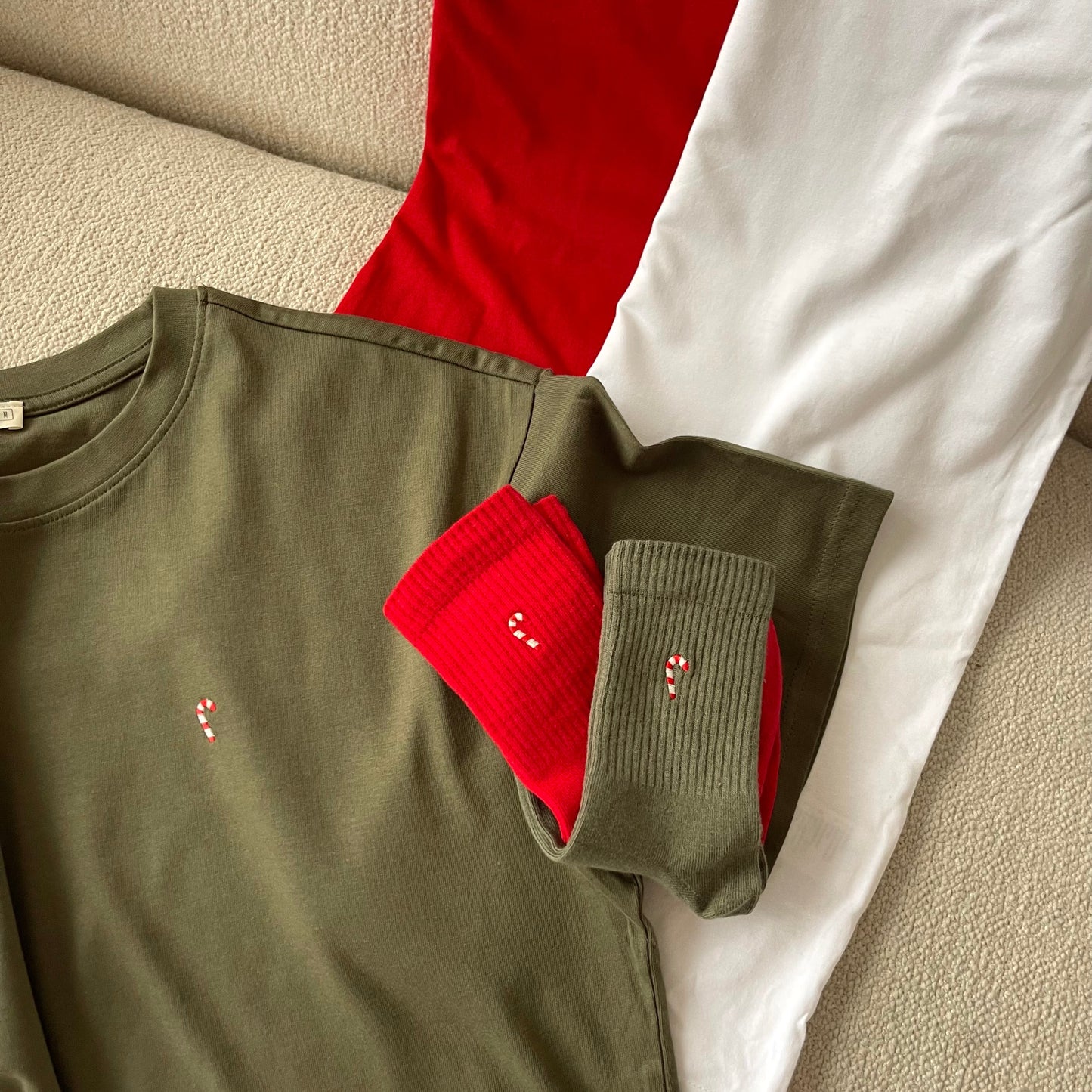 EXTRA Oversized Marškinėliai 'Xmas sweet' (Unisex)