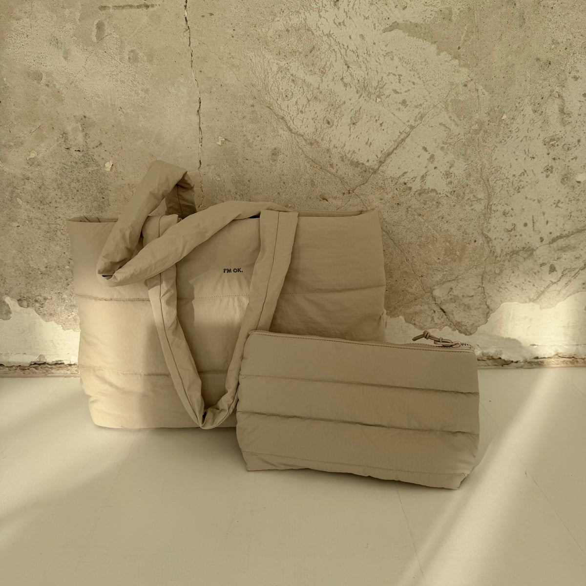 Krepšys 'I'M OK' (Sand)