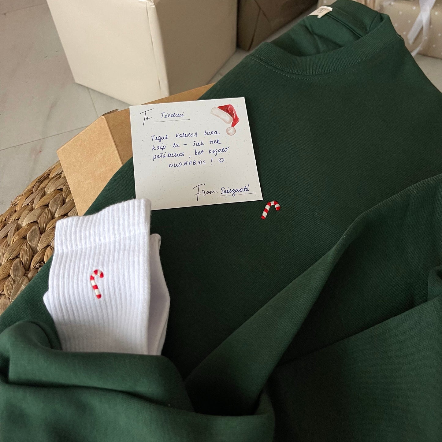 Kojinės 'Xmas sweet'
