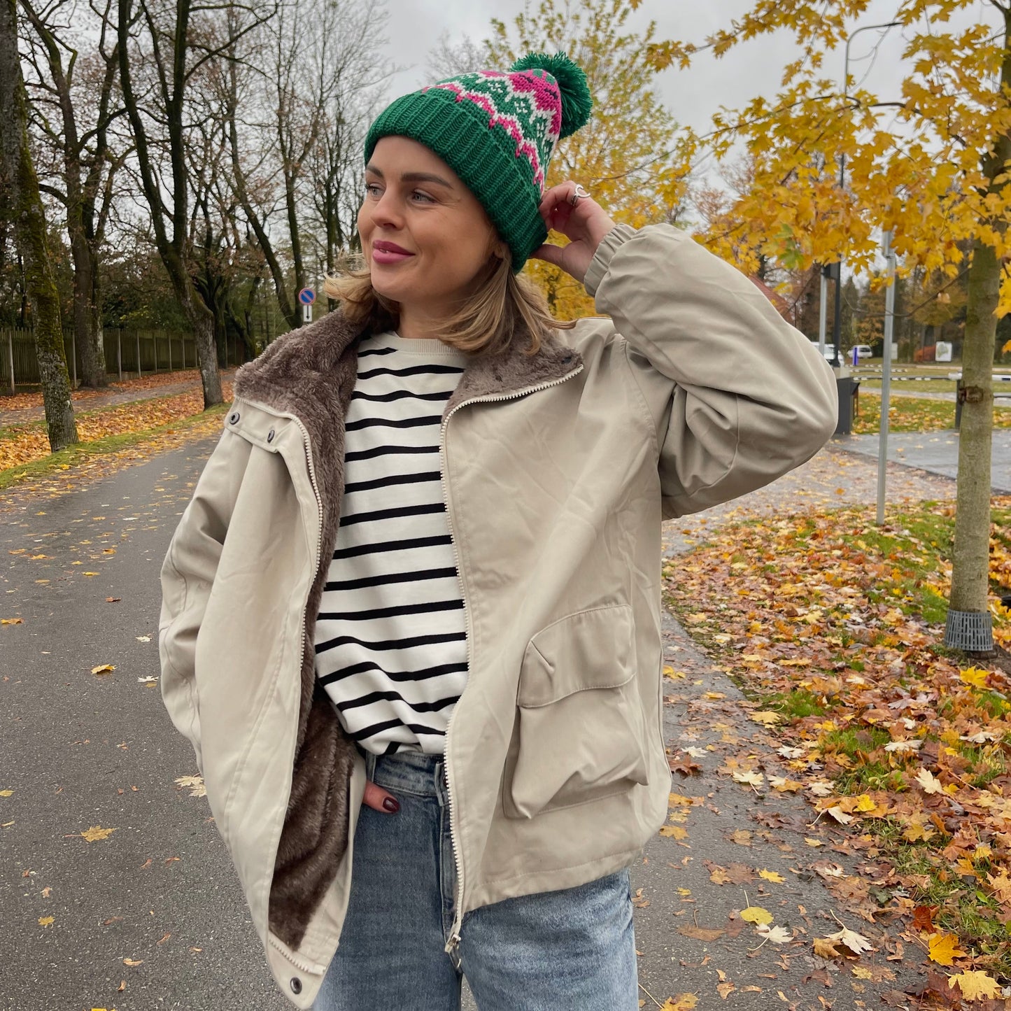 Žieminė kepurė 'retro' (unisex)