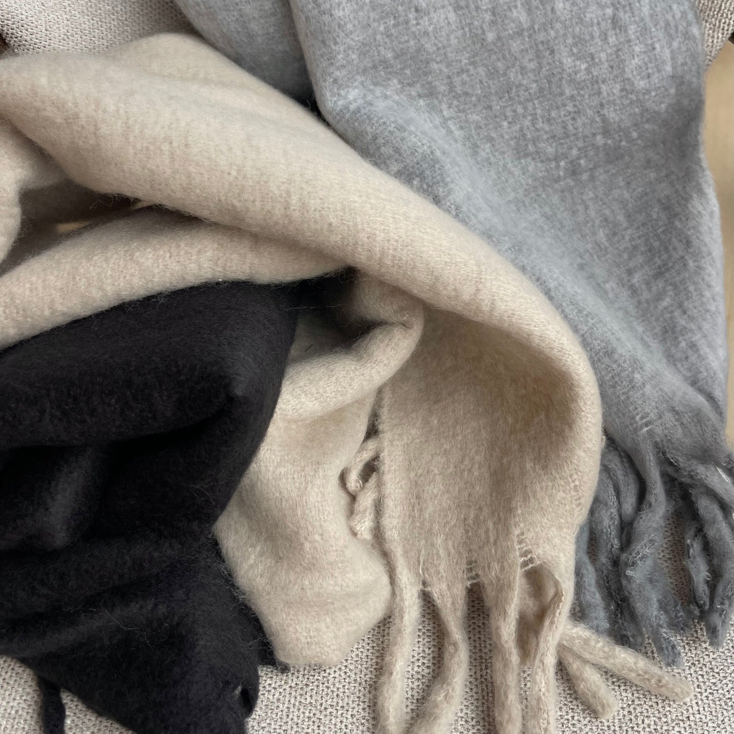 Žieminis šalikas 'maxi'