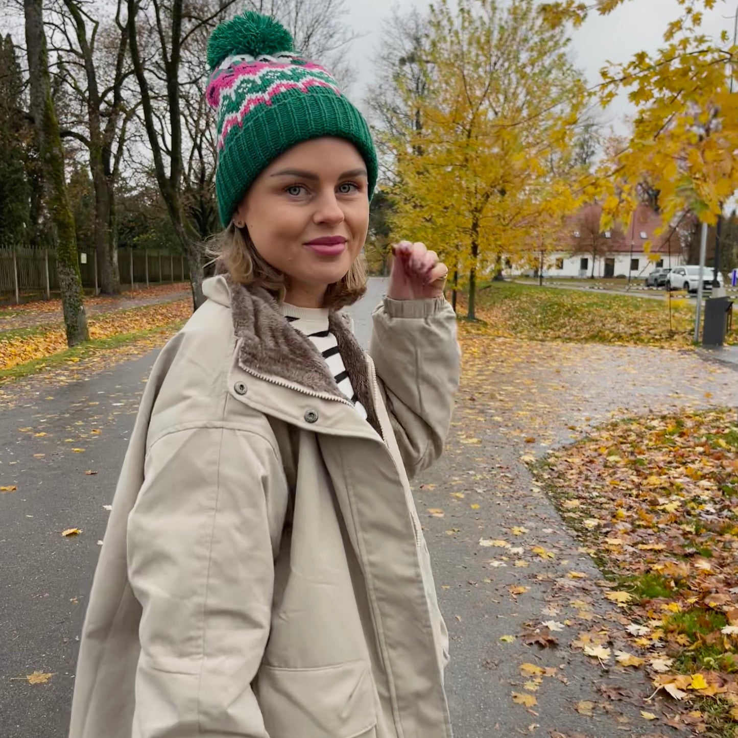 Žieminė kepurė 'retro' (unisex)