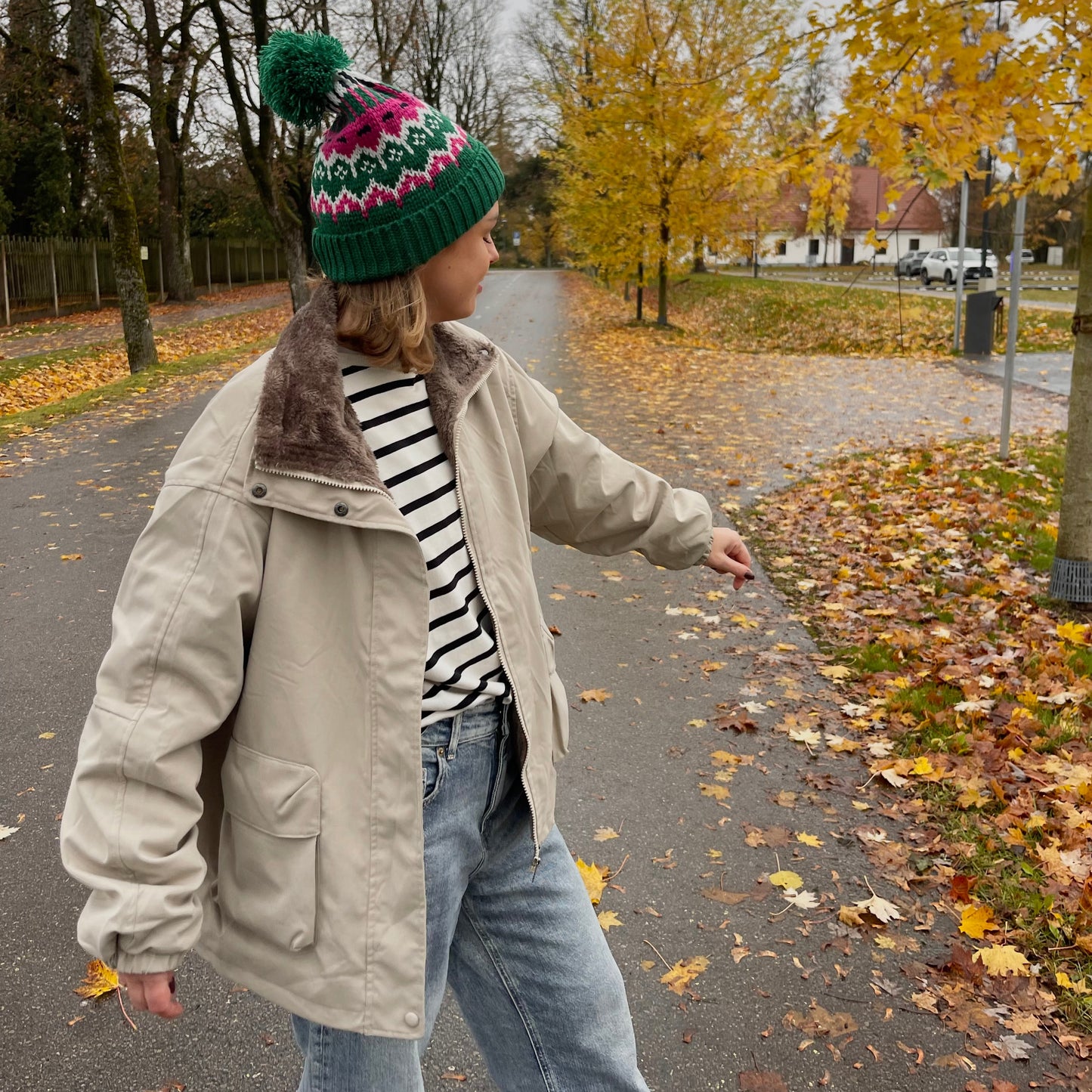 Žieminė kepurė 'retro' (unisex)