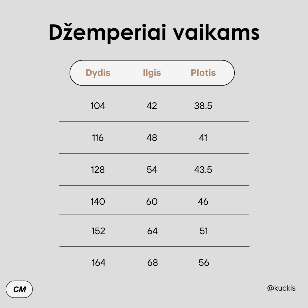 Džemperiai su širdele (vaikams)